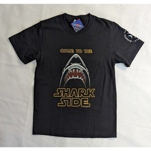Dauphin Island Sea Lab Tshirt Size Large L Come to the Shark Side T-Shirt NWT